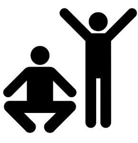 Squats pour la prostatite