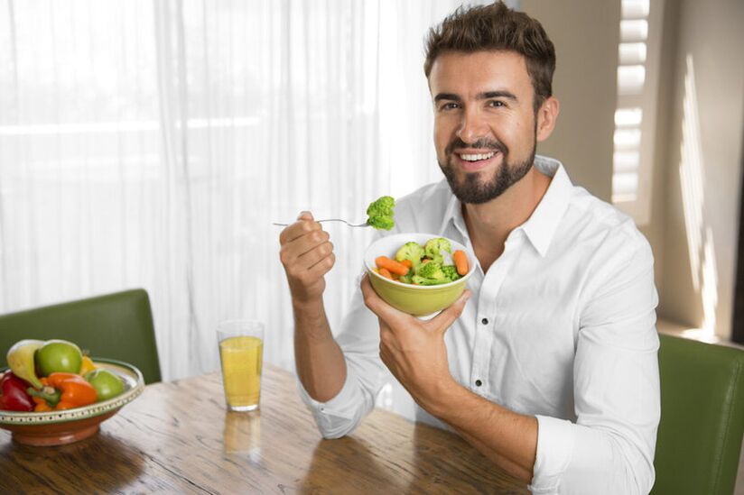 bonne nutrition pour la prostatite chez les hommes